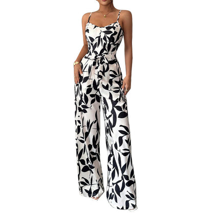 Damen Jumpsuit Eveloria Floral Elegant