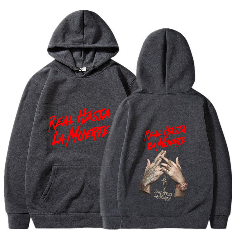 Damen Kapuzensweater Urbaner Stil mit Schriftzug