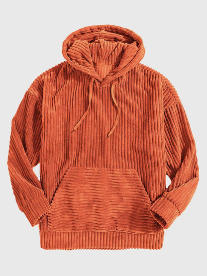 Damen Kapuzenpullover Rippdesign Modern Eveloria
