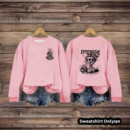 Damen Sweatshirt Kreatives Motiv Lässiger Schnitt Eveloria - Eveloria
