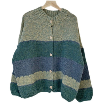 Damen Strickcardigan Gemustert Eveloria