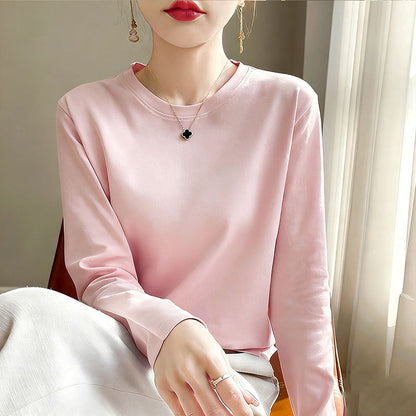 Damen Langarmshirt Rundhals Eveloria