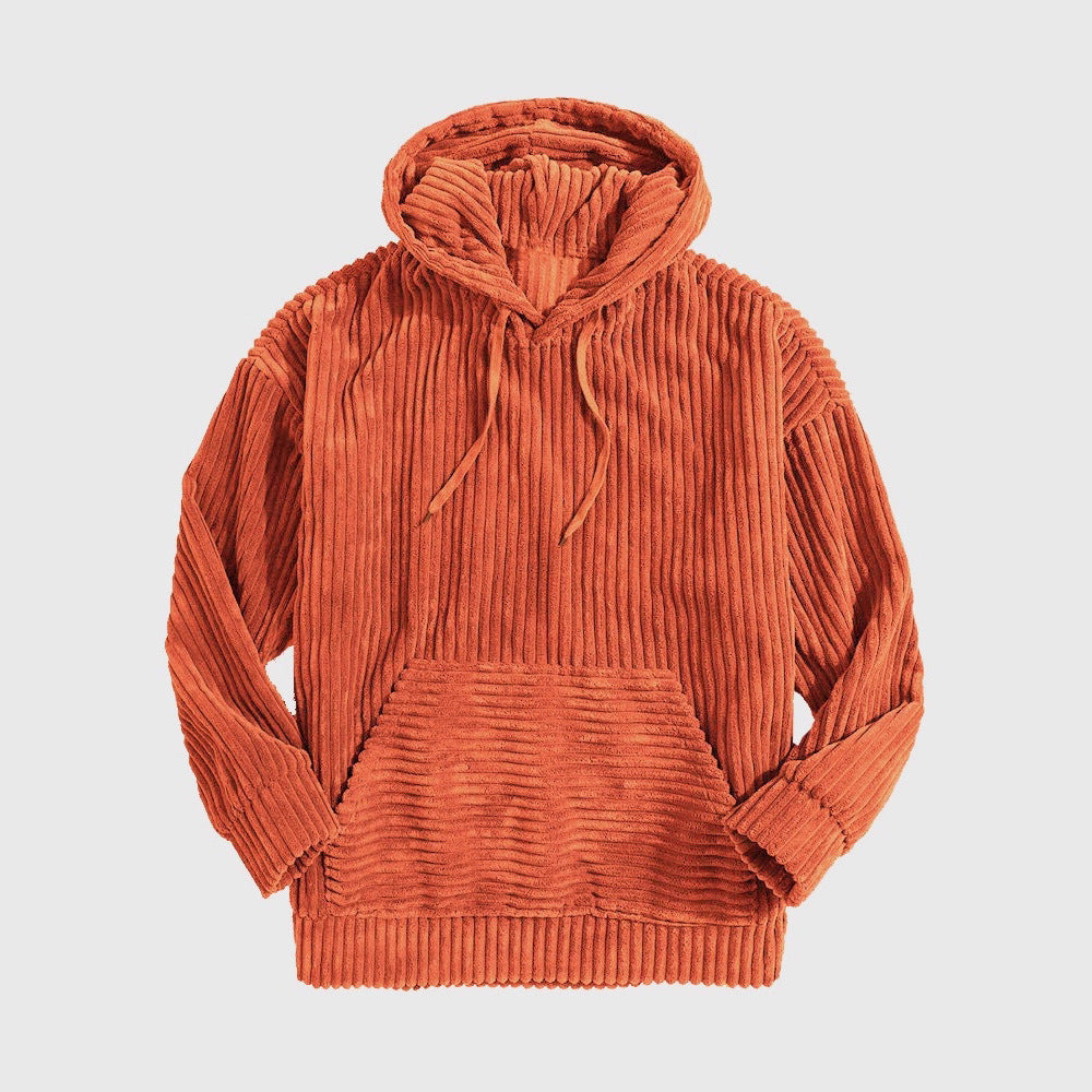 Damen Kapuzenpullover Rippdesign Modern Eveloria