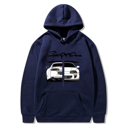 Damen Kapuzenpullover mit Kängurutaschen und einzigartigem Design
