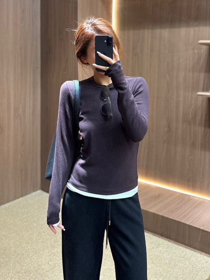 Damen Langarmshirt Relaxed Fit Eveloria