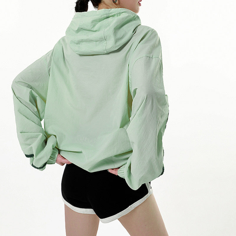 Damen Sportliche Windjacke Eveloria Wasserdicht