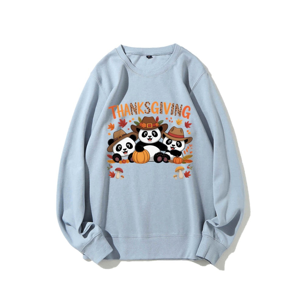 Damen Sweatshirt lustiges Tierdesign Herbstmotiv Eveloria