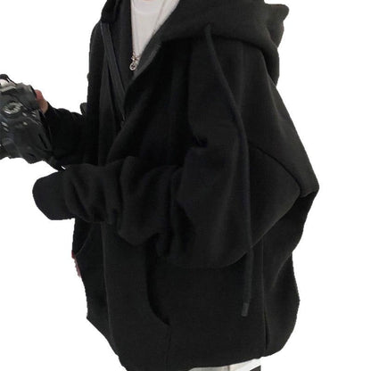 Damen Kuschelhoodie mit Reißverschluss und Kapuze