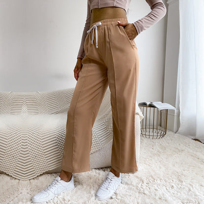 Damen Sporthose Hochtaillig Elastisch Eveloria