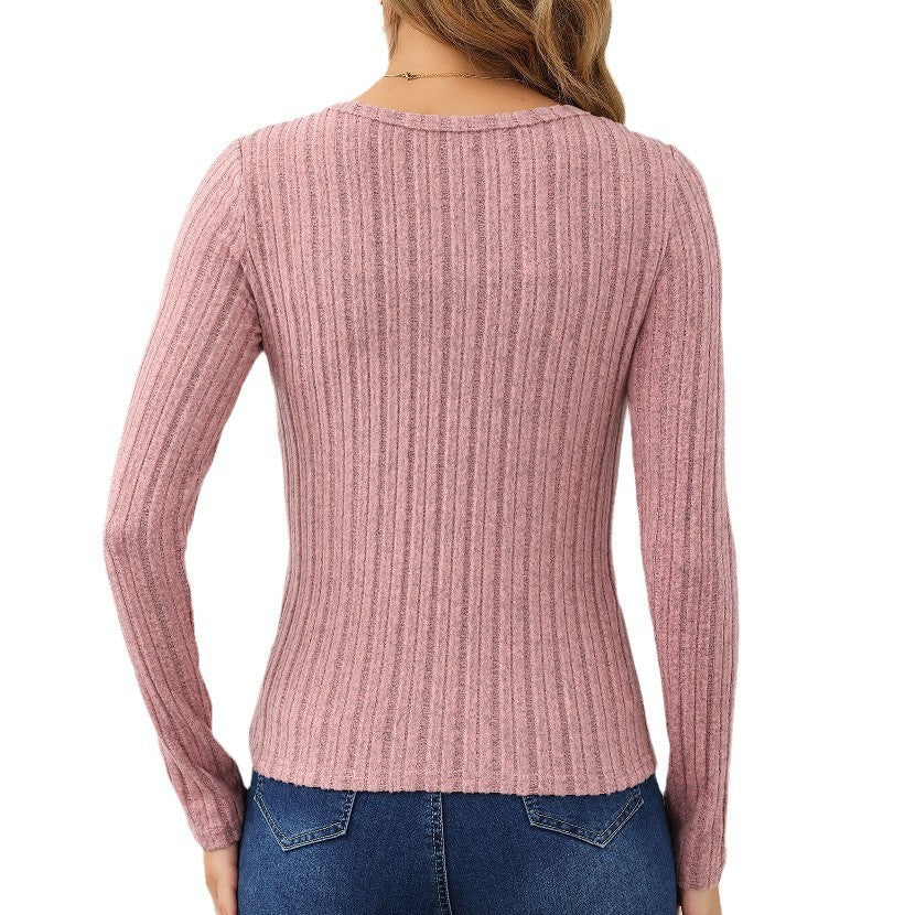 Damen Strickjacke Rippdesign Eveloria