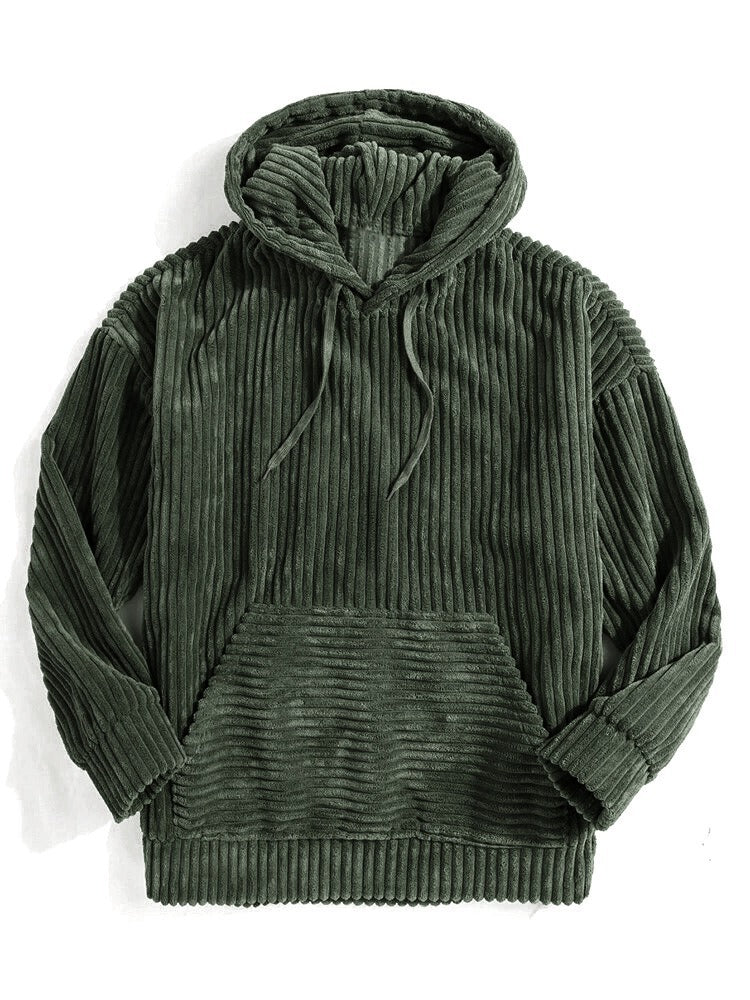 Damen Kapuzenpullover Rippdesign Modern Eveloria