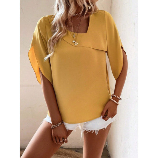 Eveloria Damenbluse Weit Schnitt Elegantes Design - Eveloria