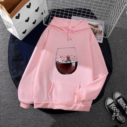 Damen Hoodie Glasdesign Eveloria
