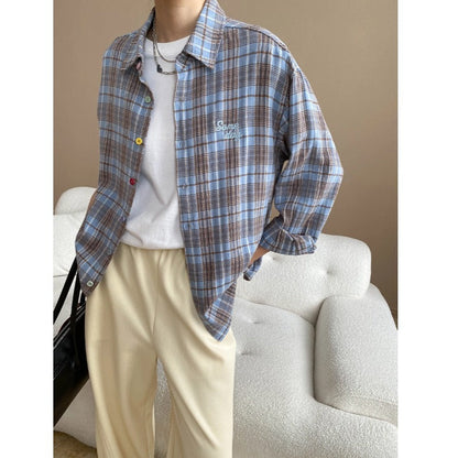 Damen Oversized-Hemd Kariert Eveloria