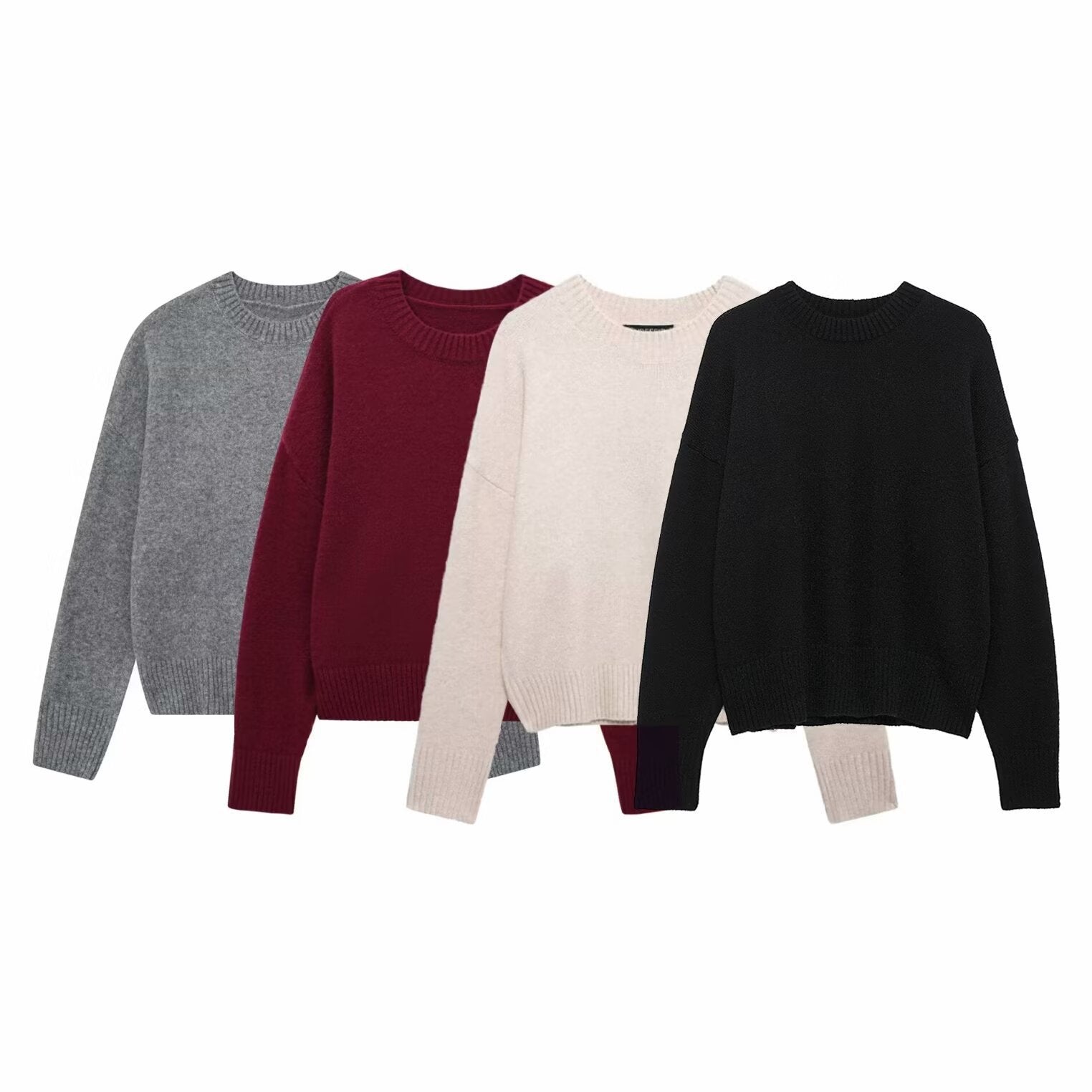 Damen Strickpullover Merinowolle Eveloria - Eveloria
