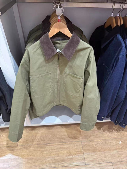 Damen Arbeitsjacke mit Brusttaschen Trendfarbe Eveloria