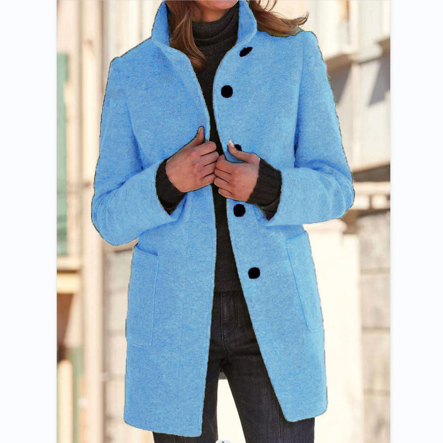 Eveloria Damen Button-Down-Mantel Stilvoll Elegantes Design