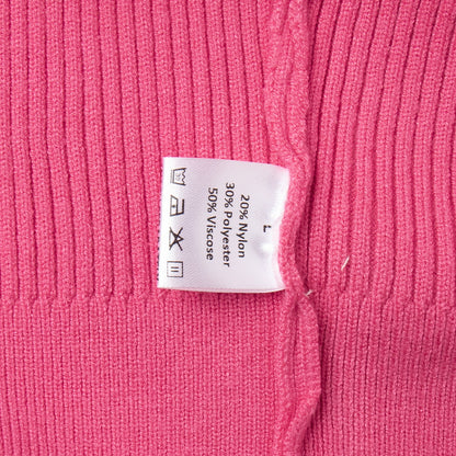 Damen Rippstrickpullover Weiches Baumwollmix Grau