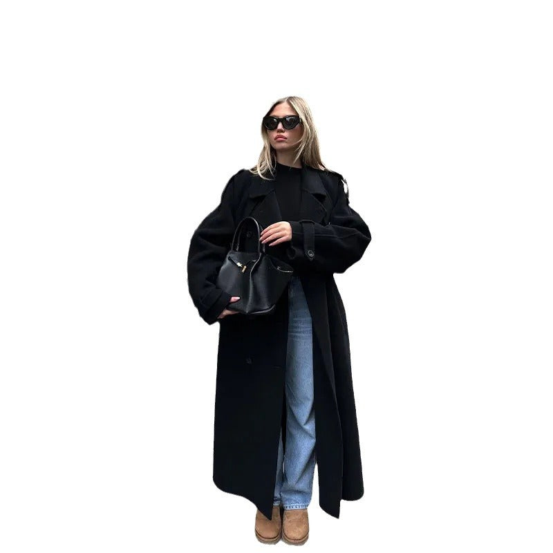 Damen Trenchcoat Eveloria Modern Zeitlos