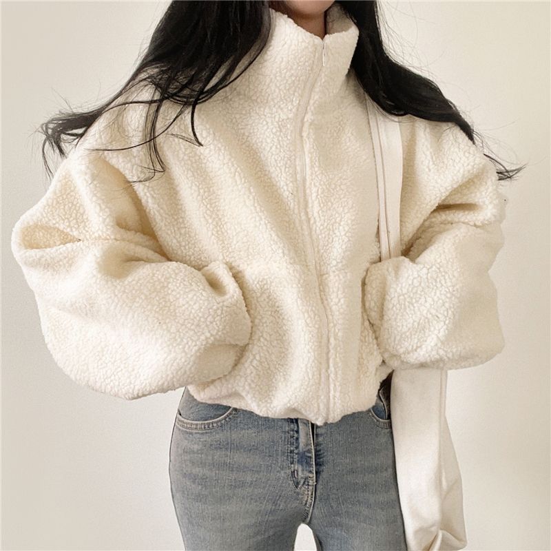 Damen Oversized Fleecejacke Eveloria - Eveloria