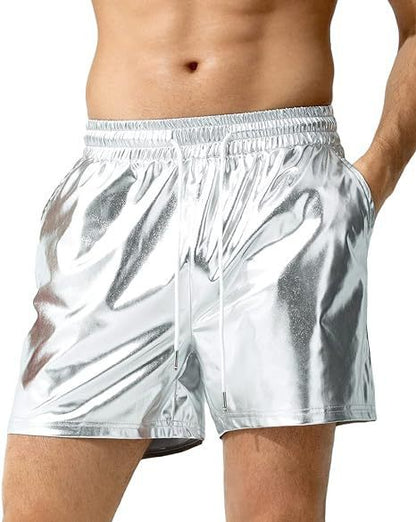 Eveloria Damen Shorts Glänzend