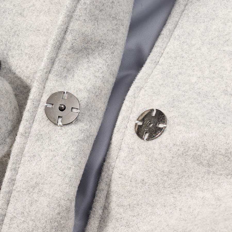 Damen Wolljacke mit Kapuze und Teddyfutter Eveloria
