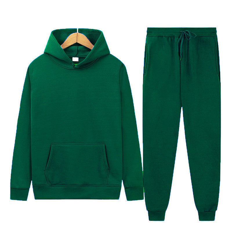 Damen Kapuzenpullover Jogginghose Set Baumwollmix Eveloria
