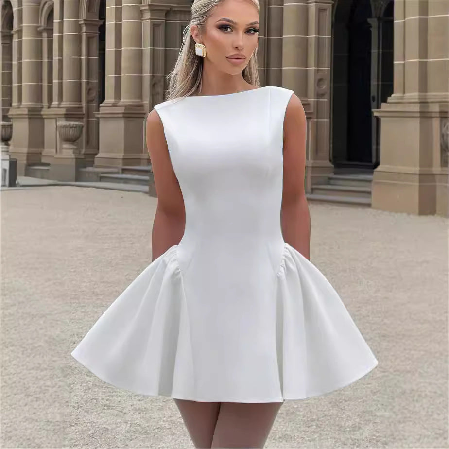 Damen A-Linien-Kleid Elegantes Eveloria-Schnitt - Eveloria