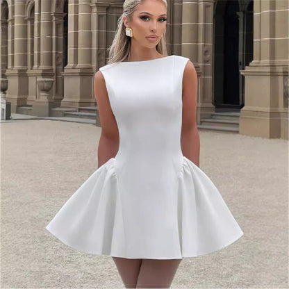 Damen A-Linien-Kleid Elegantes Eveloria-Schnitt - Eveloria