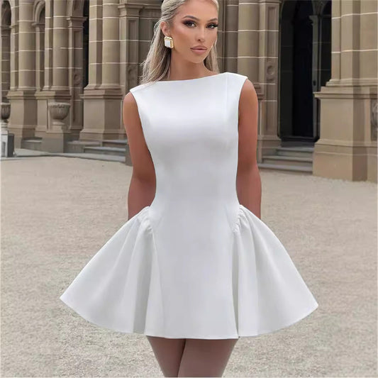 Damen A-Linien-Kleid Elegantes Eveloria-Schnitt - Eveloria
