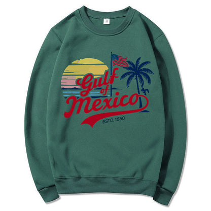 Damen Sweatshirt Grafikdesign Lässig Grau Eveloria