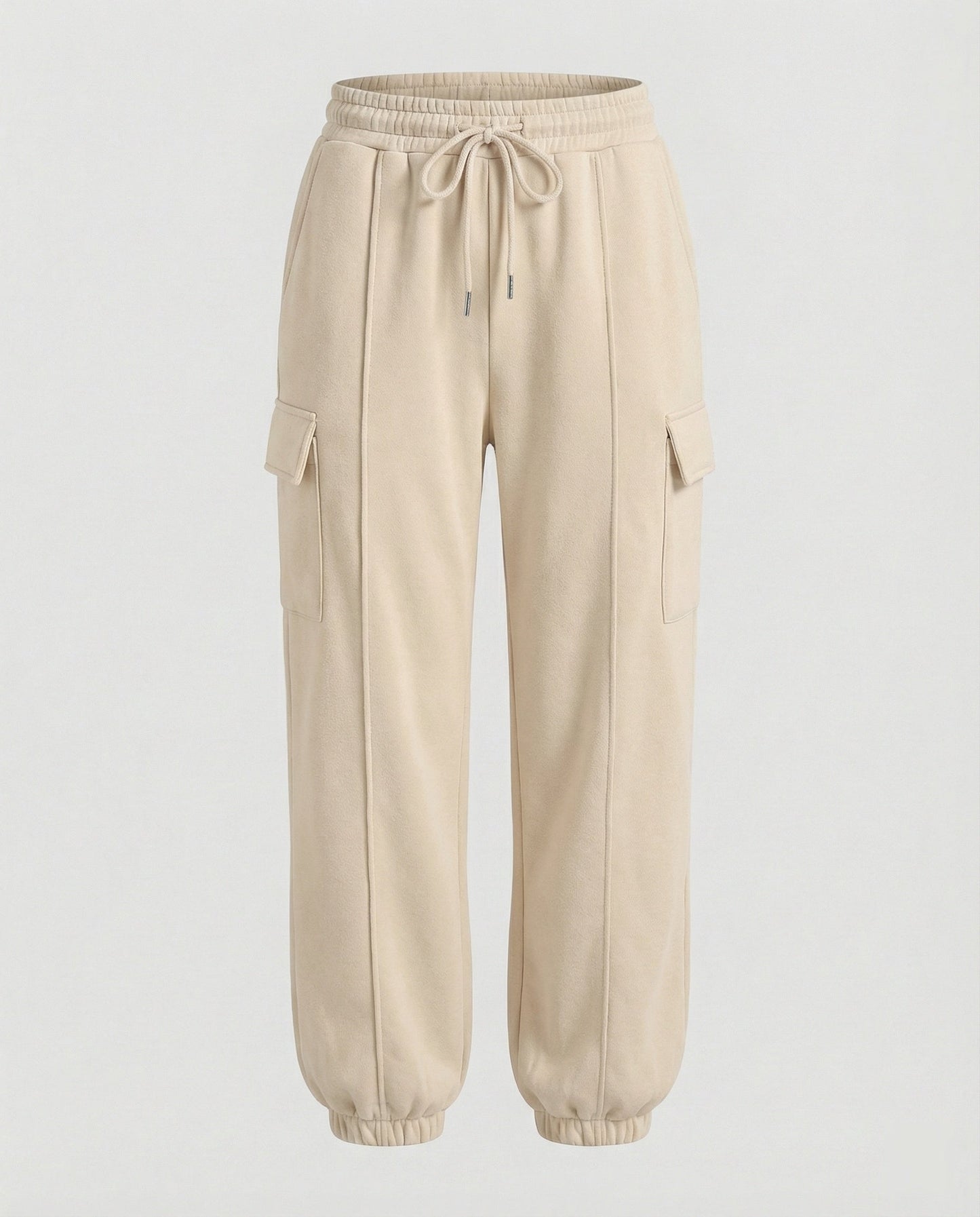 Damen Cargo-Hose Elastischer Bund Bequem