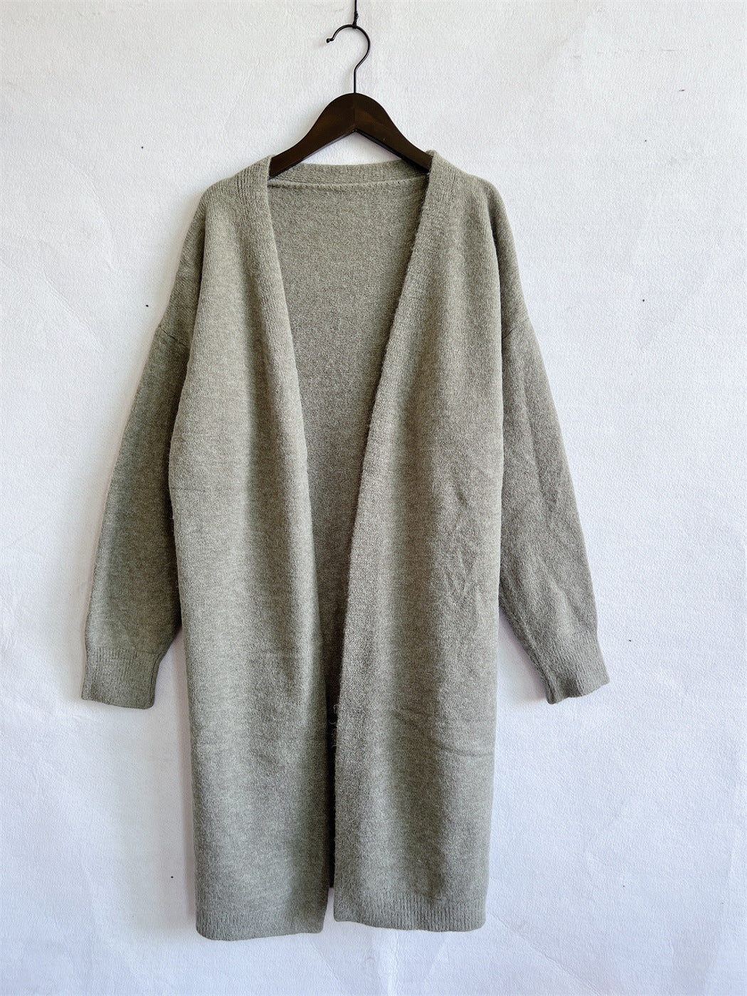 Damen Strickcardigan Lang Eveloria