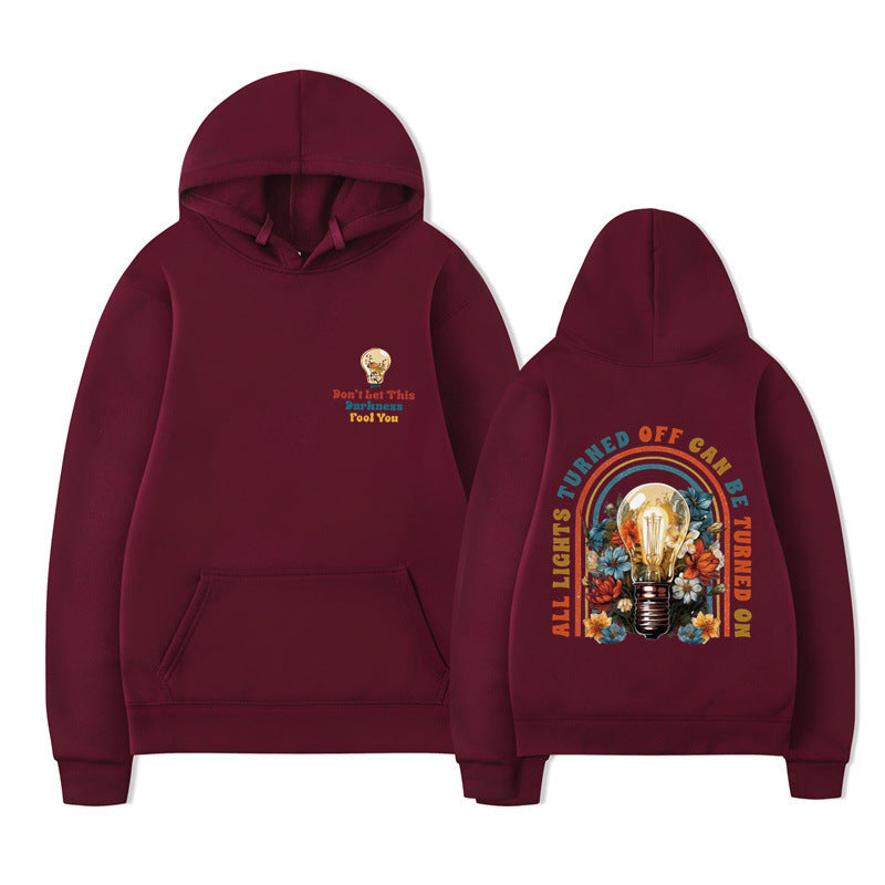 Damen Kapuzenpullover Bunt Entspannte Passform