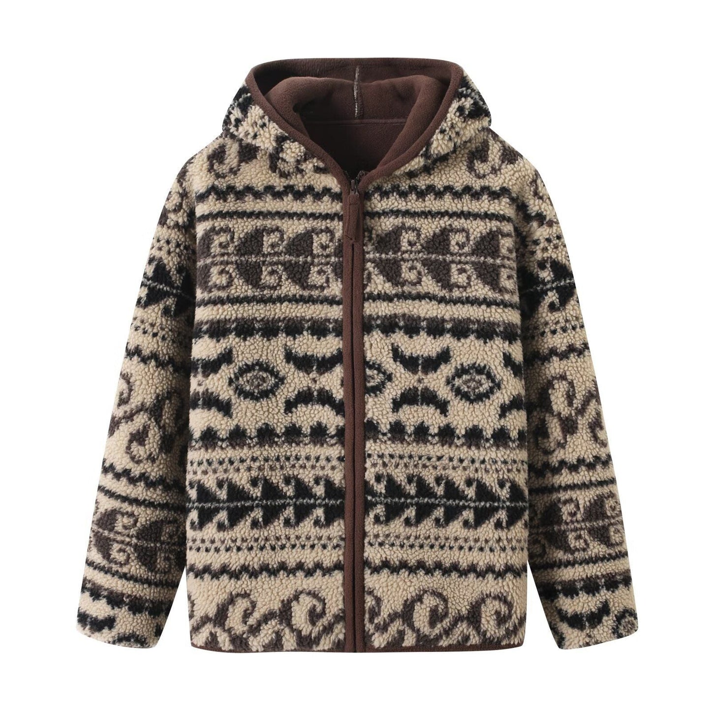 Damen Fleecejacke Muster Eveloria