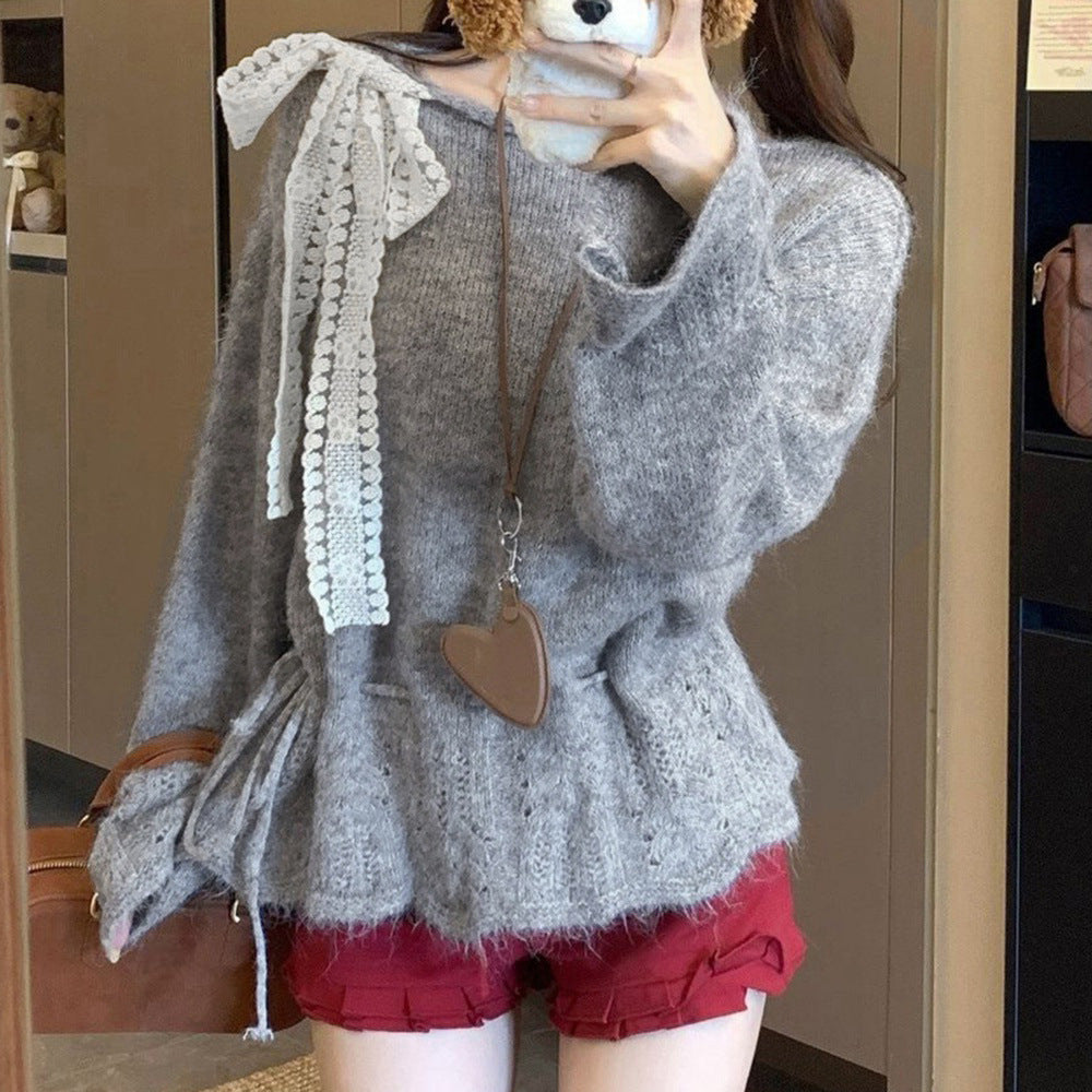 Damen Strickpullover Lässig Modisch Eveloria - Eveloria