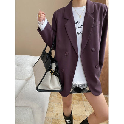 Damen Blazer Oversized Stil Elegant Eveloria