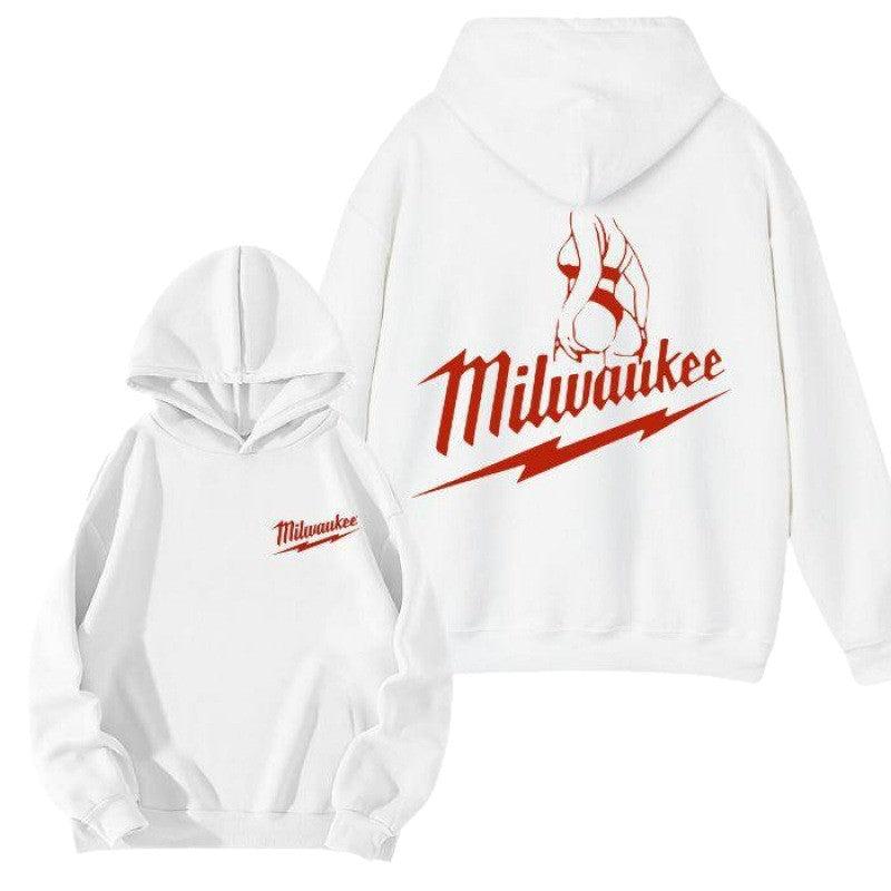 Damen Kapuzensweater Weich Eveloria Logo-Print