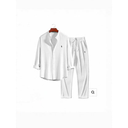 Damen Schlafanzug Set mit Hemd und Hosen Eveloria - Eveloria