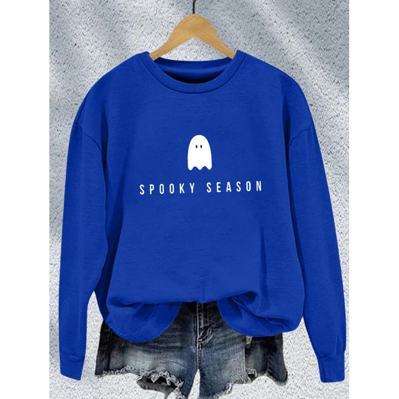 Damen Sweatshirt Weiches Innenfleece Gruselmotiv Eveloria