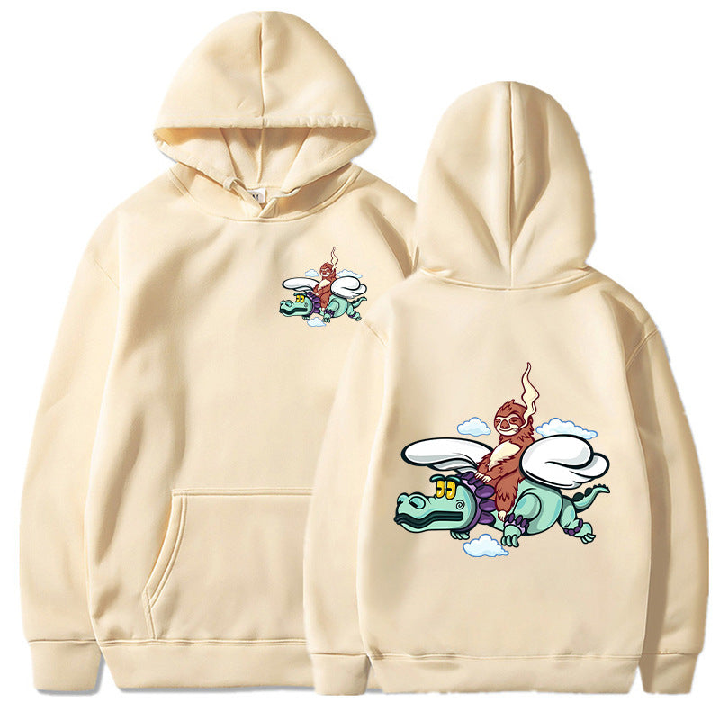 Damen Kapuzenpullover Verspieltes Grafikdesign Hochwertig Eveloria
