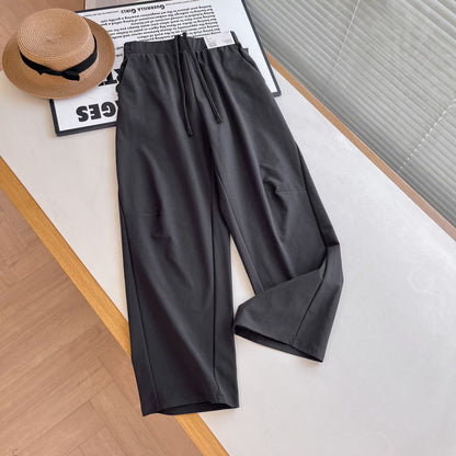 Damen Chino-Hose Elastischer Bund Bequem