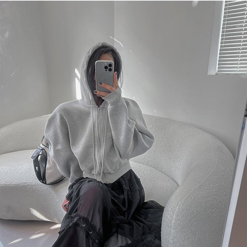 Damen Hoodie Lässig Voluminöse Ärmel Eveloria