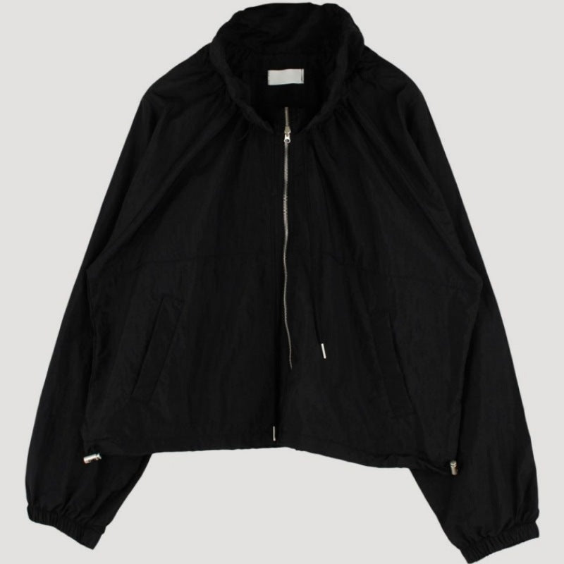 Damen Leichtjacke Atmungsaktiv Verstellbarer Kordelzug