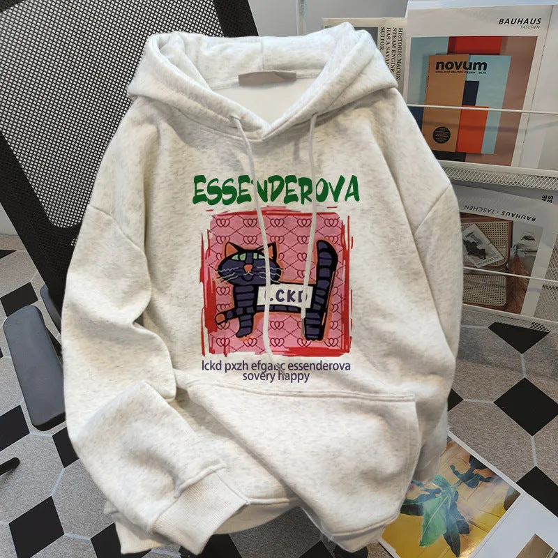 Damen Kapuzenpullover Trendig Eveloria - Eveloria