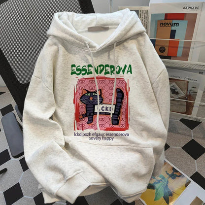 Damen Kapuzenpullover Trendig Eveloria - Eveloria