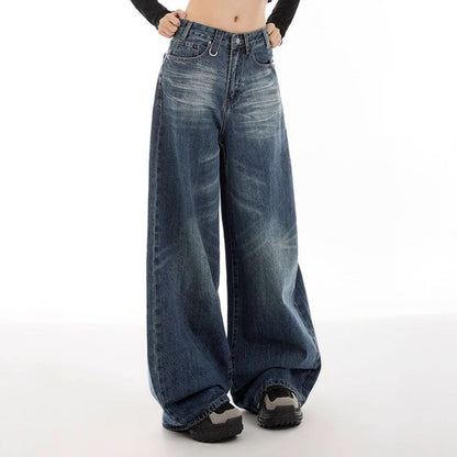 Damen Jeans Used Look Eveloria - Eveloria