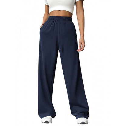 Damen Freizeithose Elastischer Bund Locker Passform Eveloria - Eveloria