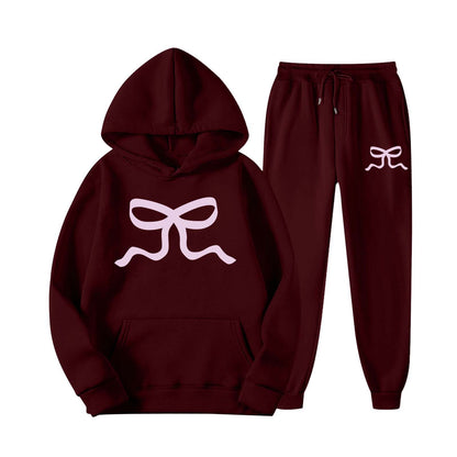 Damen Hoodie Jogginghose Set Eveloria