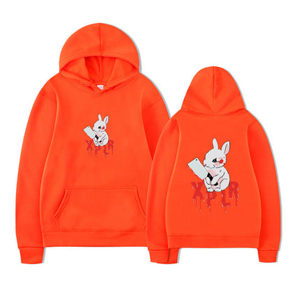 Damen Kapuzensweater Cartoon-Motiv Bequem Eveloria